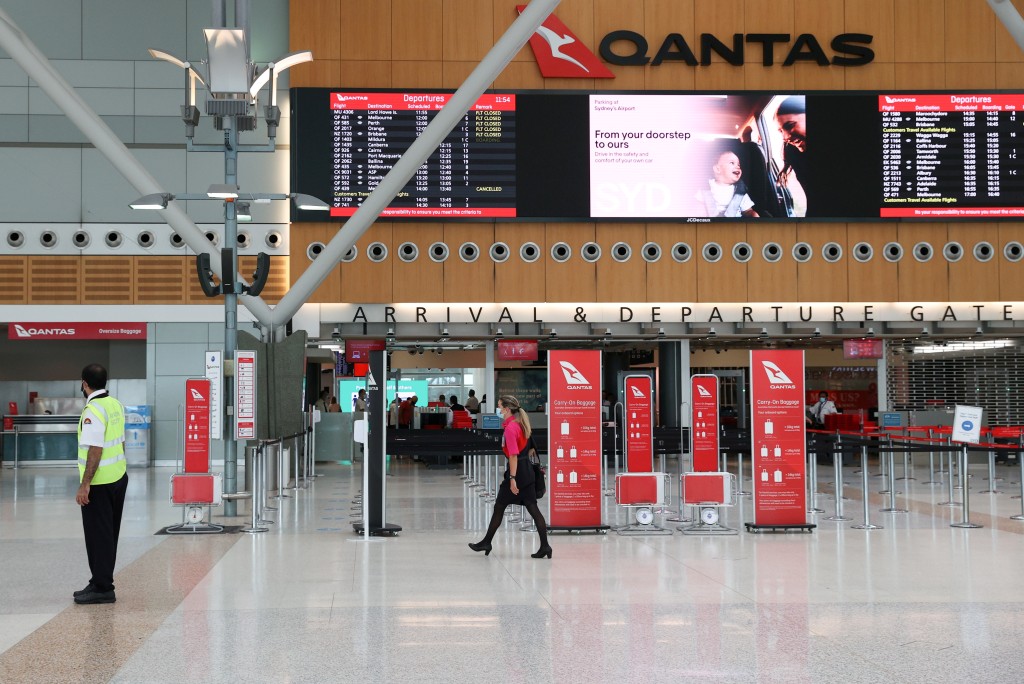 澳洲悉尼机场。 路透社
