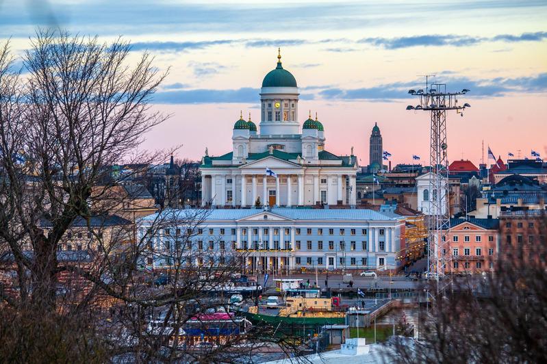 芬兰首都赫尔辛基。Image by Tapio Haaja from Pixabay