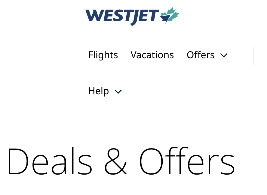 [WestJet] 仅限今日基本票价 20% 折扣！