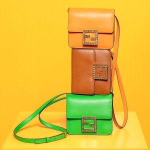 上新:Fendi 复古小方包Fab 骨折定价仅$1187(官网$2726) 变相低至4.3折 $1k+收稀有皮款