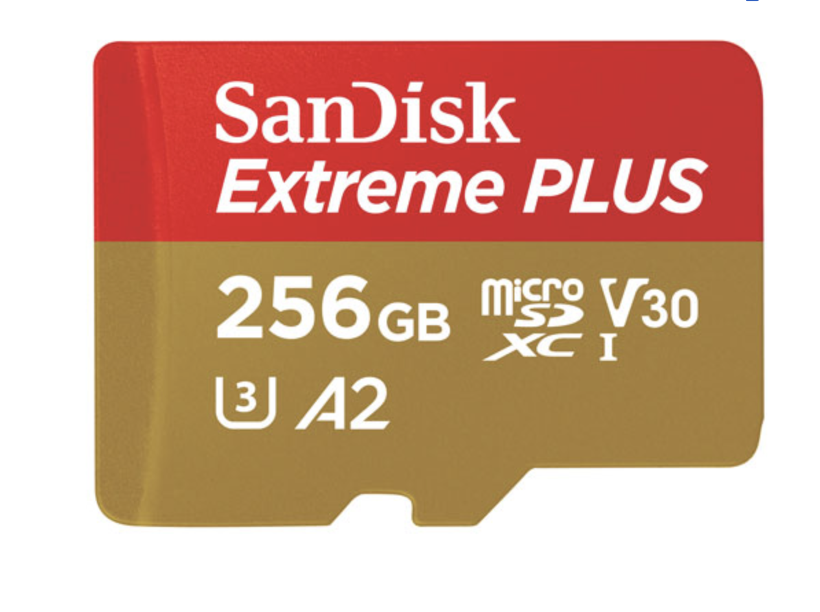 SanDisk Extreme PLUS 256gb MicroSD 卡 41.99加元