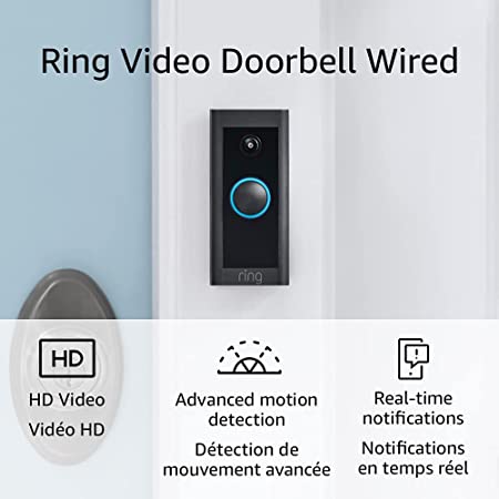 Ring 有线门铃(2021 版)$49.99