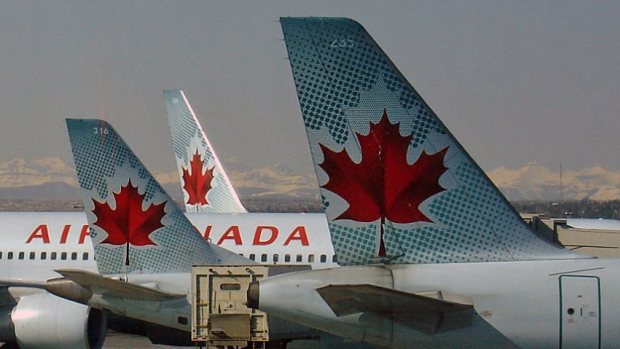 A Nova Scotia man is upset that his 15-year-old grandson spent the night on the floor of the Toronto Pearson International Airport after he was bumped from a Halifax-bound Air Canada flight due to mechanical issues.