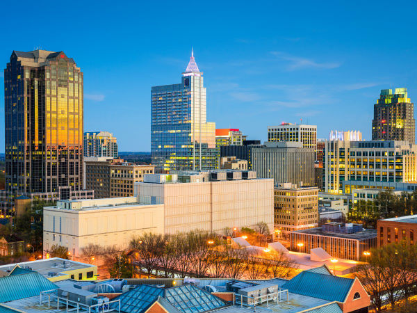 2. Raleigh-Durham, North Carolina