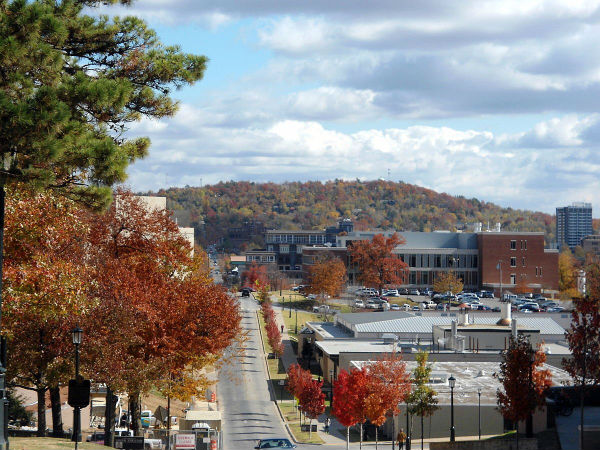1. Fayetteville, Arkansas