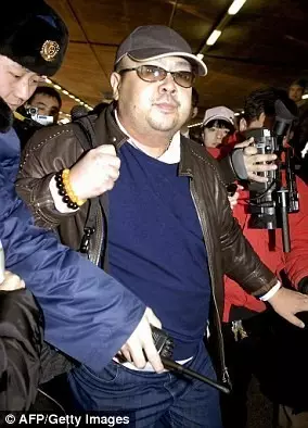 金正男在大马遭
