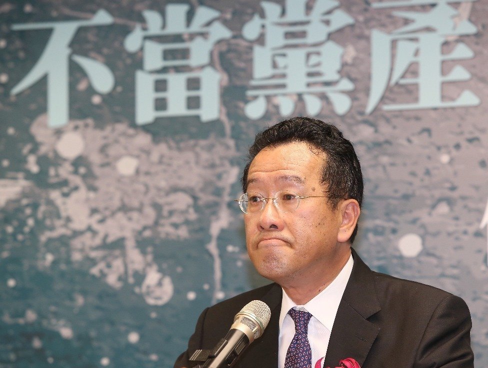 台当局“党产会主委”顾立雄。(图片来源:台湾《联合报》)