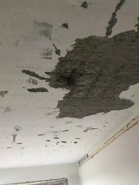 万科陷质量门：房子承重墙用手就能抠下水泥块
