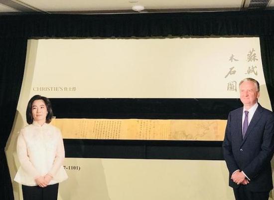 佳士得香港揭幕仪式现场。 艺术头条 图