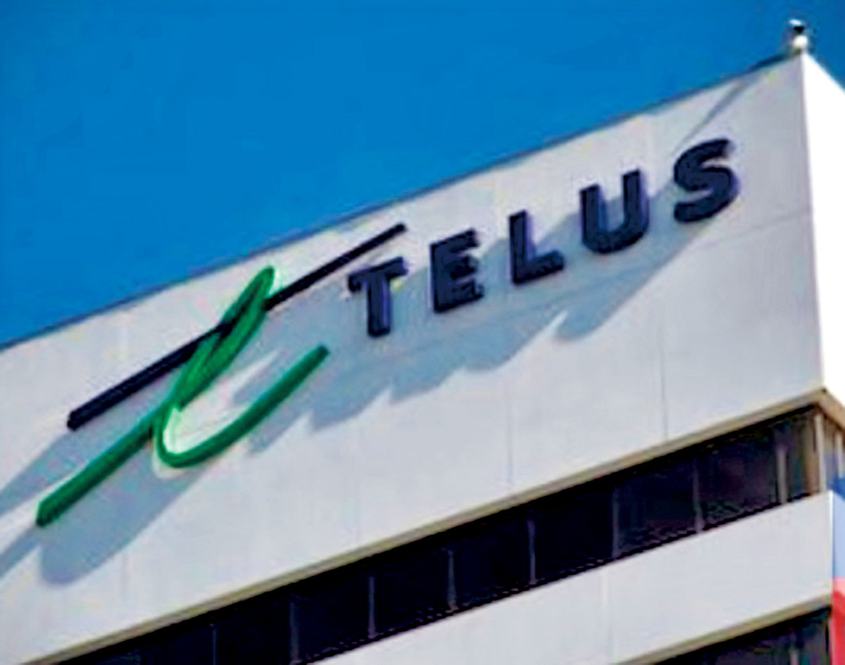 ■Telus的电邮系统故障，将向客户提供账单退款。Facebook图片