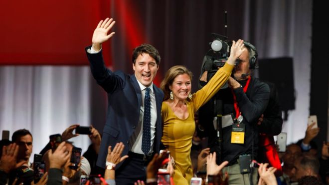 Justin and Sophie Trudeau