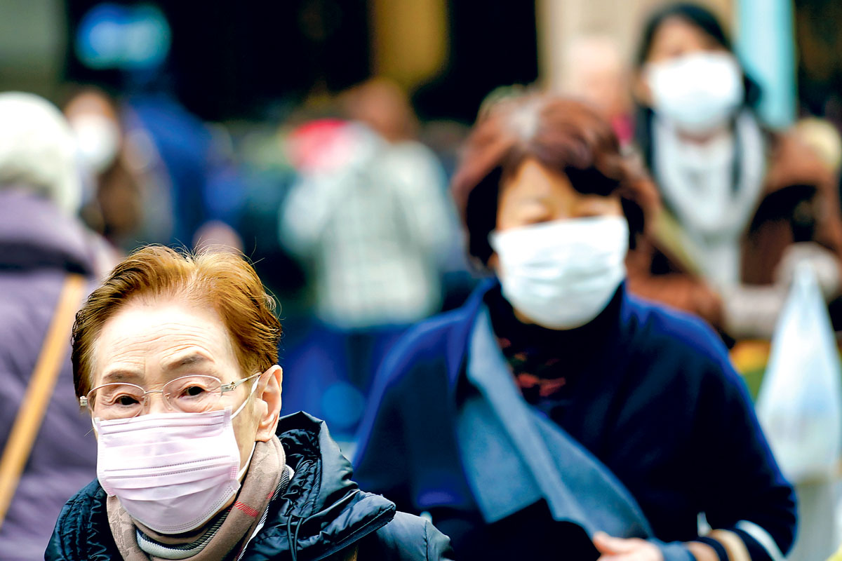 ■日本近日出现首宗武汉呼吸道冠状病毒个案，民众提高警觉。 加通社