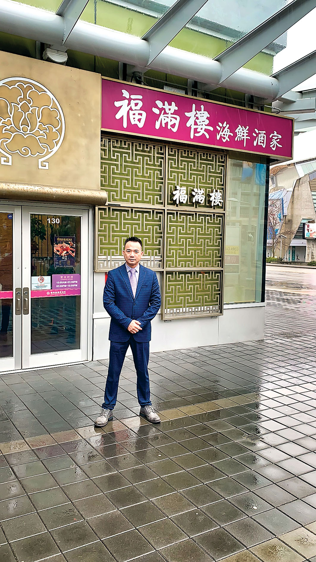 ■刘汉雄呼吁市民勿传谣言。受访者提供