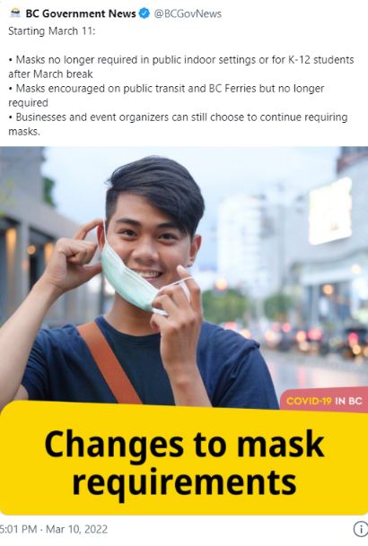 解封第1天BC急着摘口罩 华人担忧出门又被打