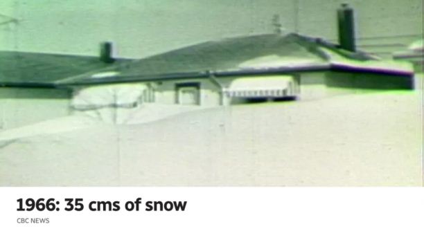 加拿大历史上漫过屋顶的积雪你见过没？