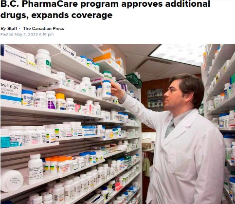 BC PharmaCare扩大报销范围 这些华人常备药能报