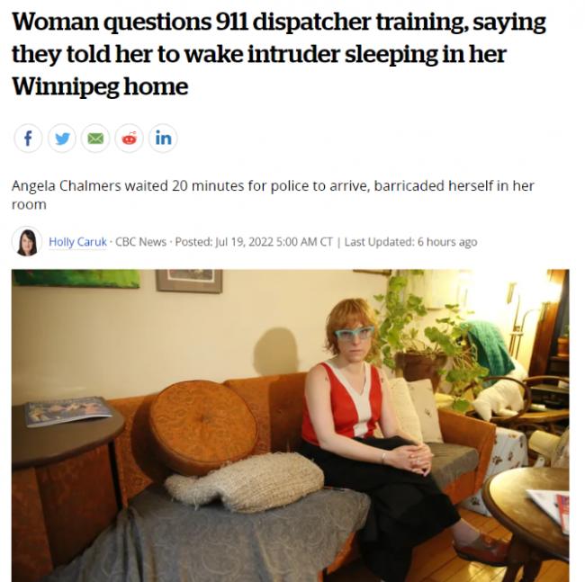 女子醒来发现陌生男子睡在身边！打911