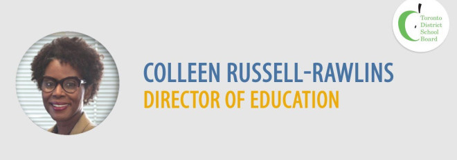 Colleen Russell-Rawlins on Twitter: "As we mark #InternationalWomensDay, I had the opportunity to connect with women in the TDSB and ask what advice they would give other girls and women. I'll be