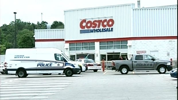 Car smashes through London, Ont. Costco