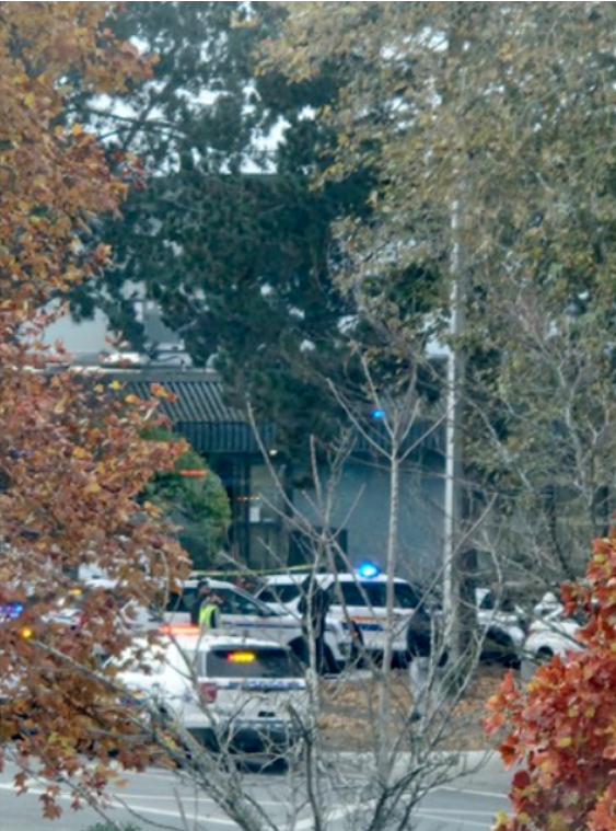 突发！列治文2人被刀刺 就在骑警总部旁