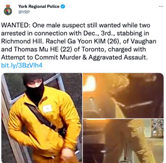 加拿大全国通缉2华人杀人疑犯！持枪危险勿靠近