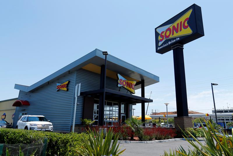 事发地点在一家连锁快餐店Sonic Drive-In发生。路透/示意图
