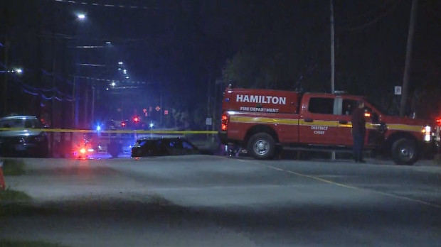 Streets closed Stoney Creek double murder