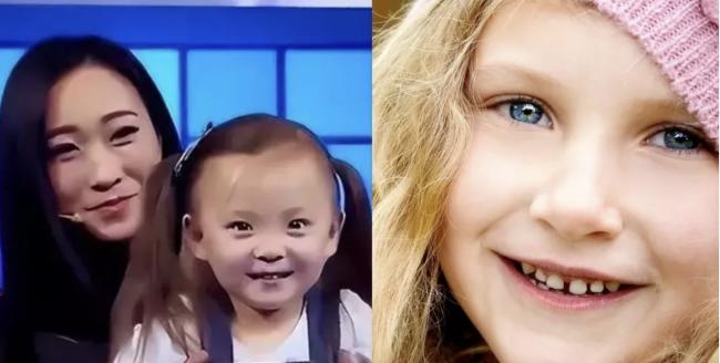 中国夫妻生出“金发碧眼”女婴
