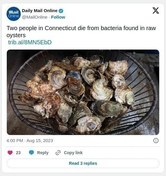 大温华人最爱吃的这海鲜 两人感染死亡