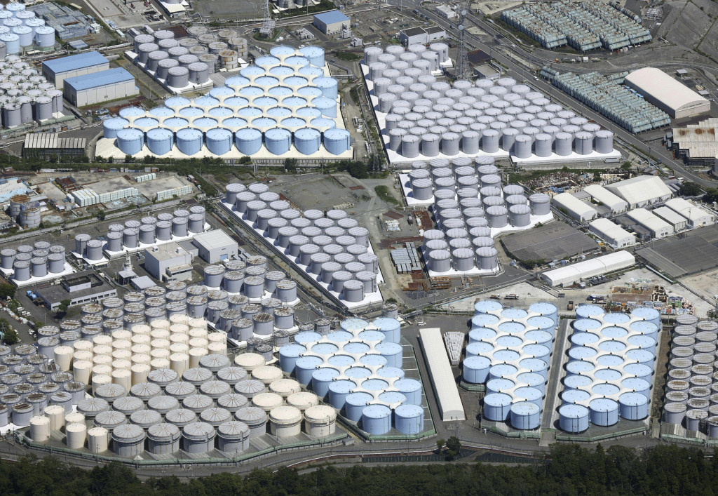 福岛第一核电站上周四(24日)开始将经处理的核污水排放入太平洋,第一轮排放将持续17天。AP