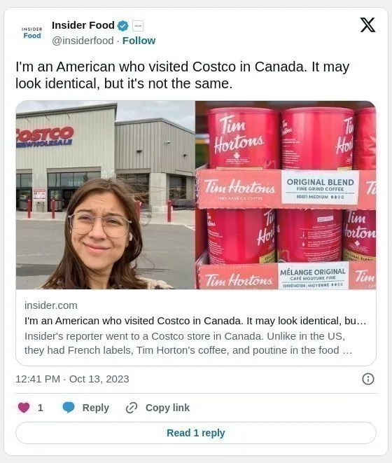 加拿大Costco这些独特商品 美国人看了都说要买