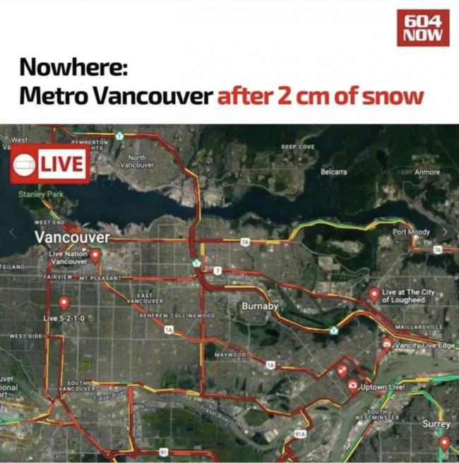 紧急警告！大温即将降雪20厘米：是上周的10倍！