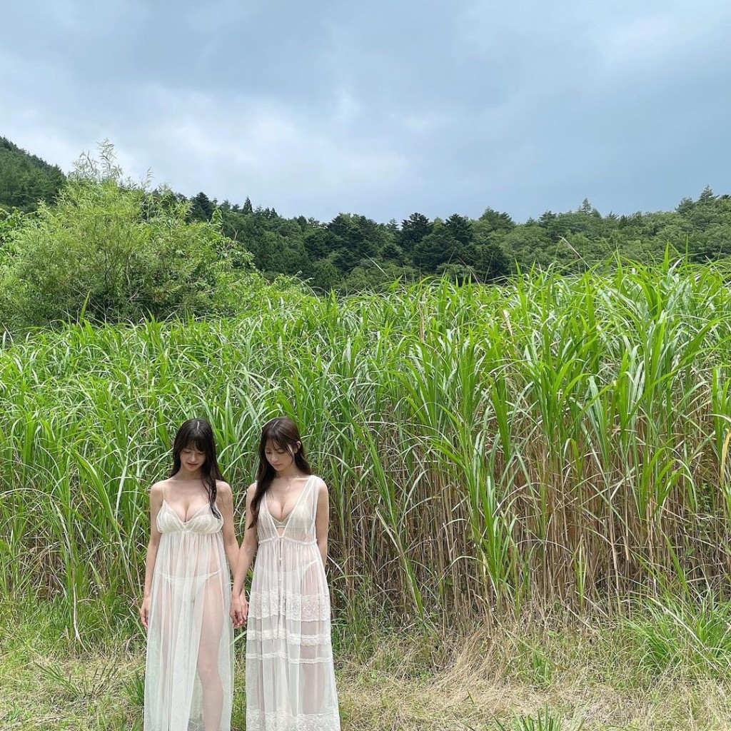森风花和妹妹柊琪琪的美照在网上疯传。IG 森风花和妹妹柊琪琪的美照在网上疯传。IG