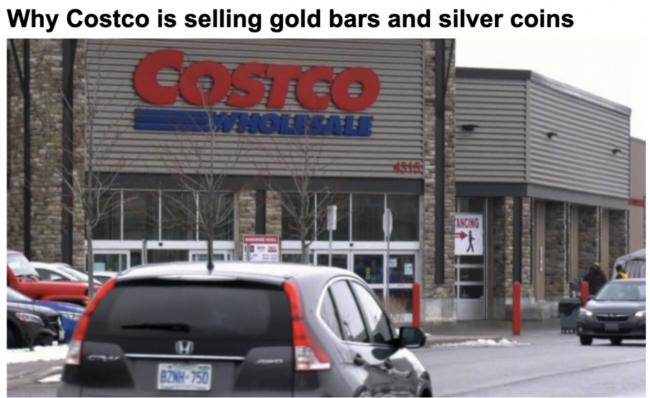 Costco金条卖到爆！又开始卖银币！背后有深意…