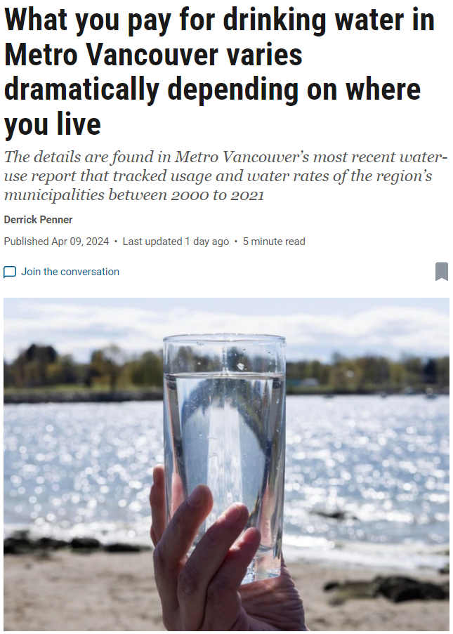 大温哪个城市用水最贵？最高和最低的差一倍多