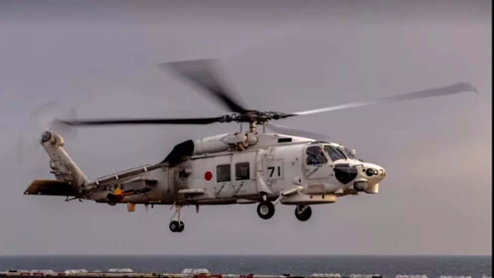 日本海上自卫队两架直升机坠毁 1人死亡 7人失踪