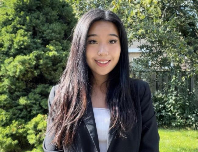 加拿大华人女孩被评为加拿大十大年轻变革者之一