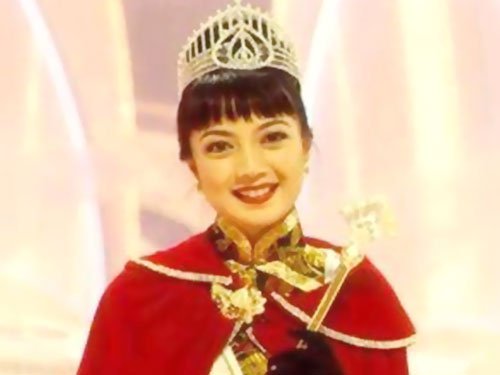 杨婉仪1995年参选港姐入行。 杨婉仪1995年参选港姐入行。