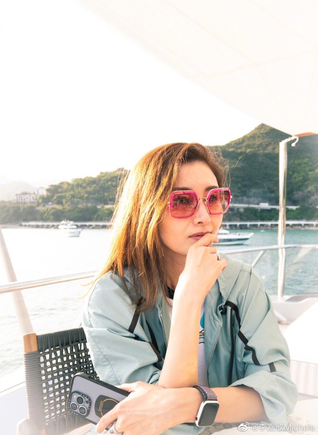 李嘉欣踏入6月便是「生日月」。 李嘉欣踏入6月便是「生日月」。