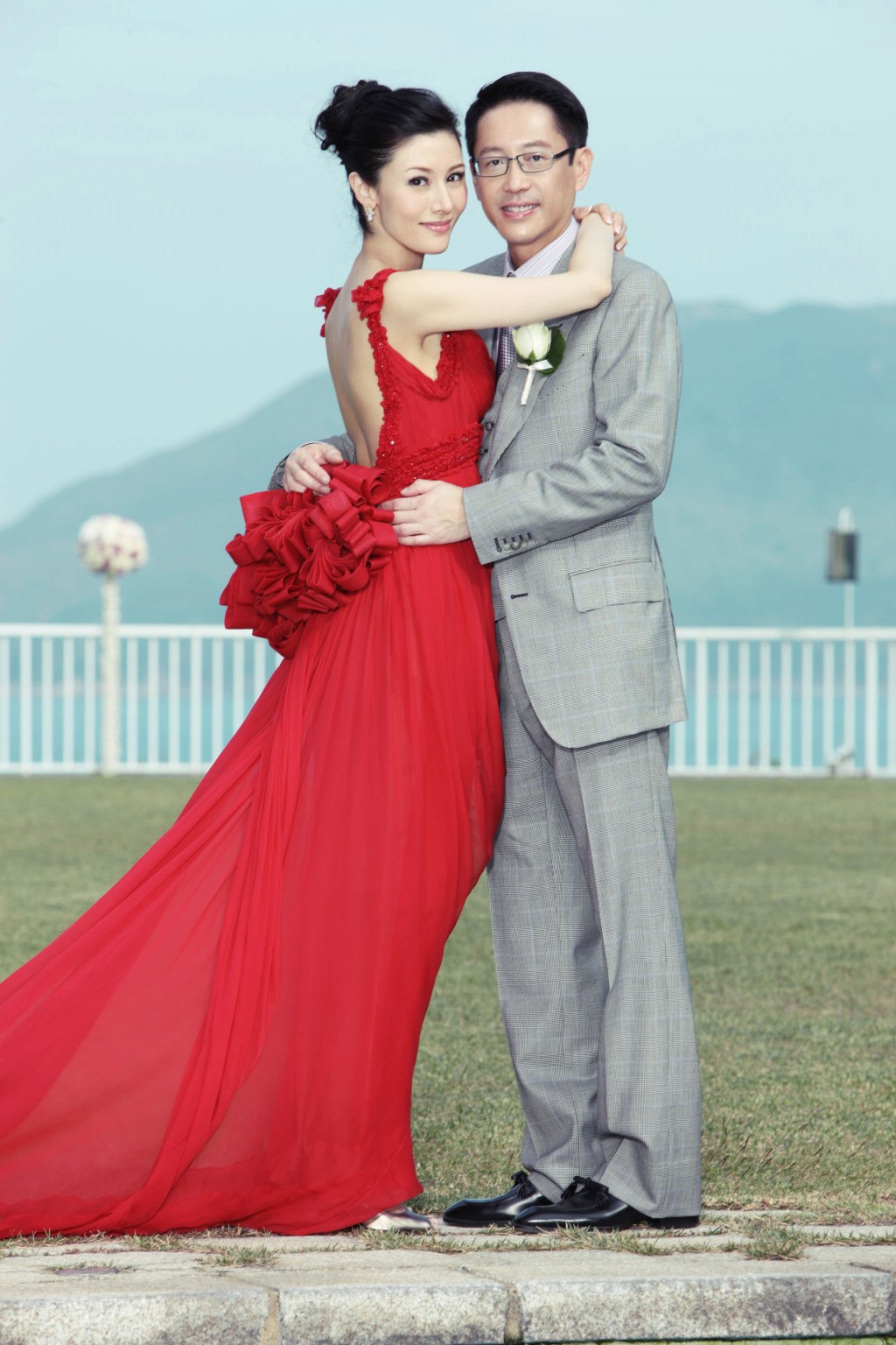 李嘉欣与许晋亨于2008年举行「世纪婚礼」。 李嘉欣与许晋亨于2008年举行「世纪婚礼」。