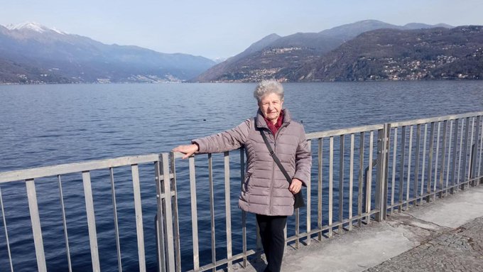 Giuseppina Bardelli今年89岁。(X@Corriere) Giuseppina Bardelli今年89岁。(X@Corriere)
