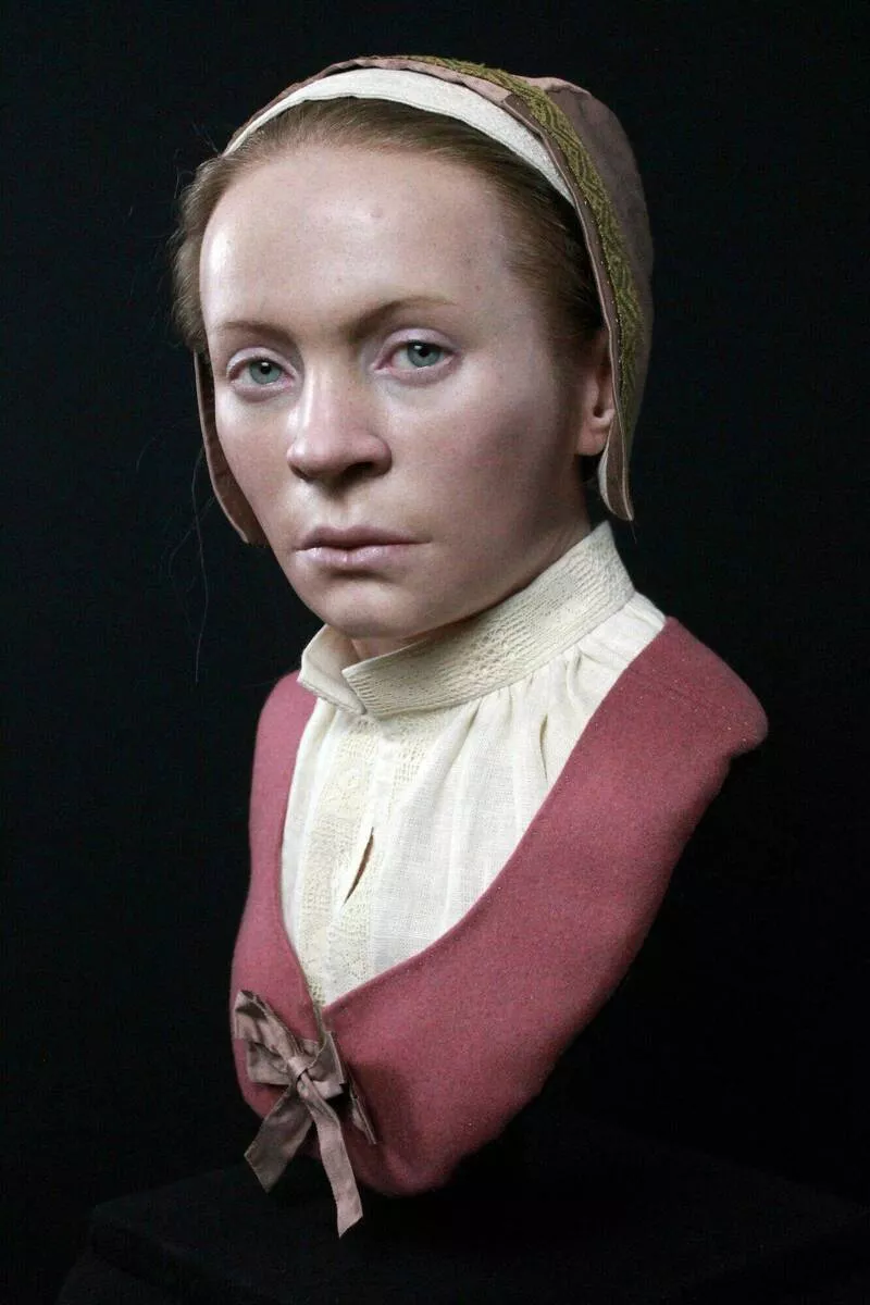 镰刀锁喉 400年前妙龄女“吸血鬼”长这样 3D还原容貌
