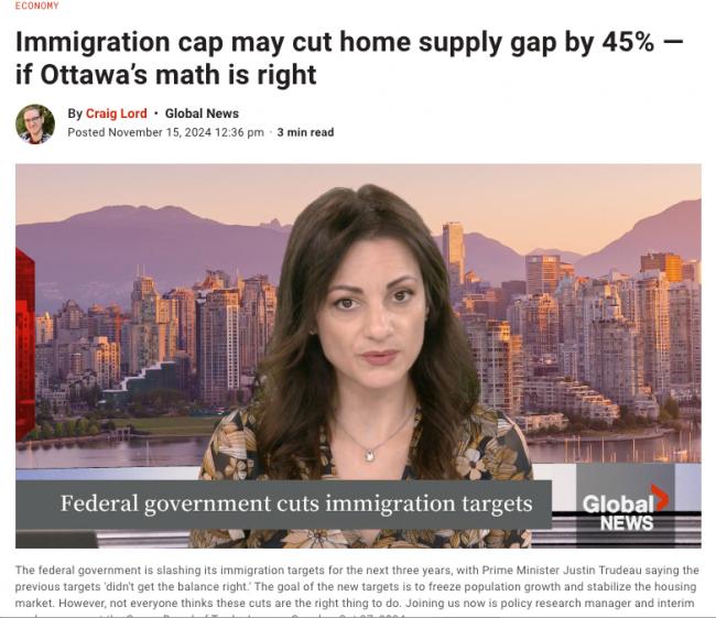 加拿大强力遏制住房问题恶化！房屋缺口猛减45%