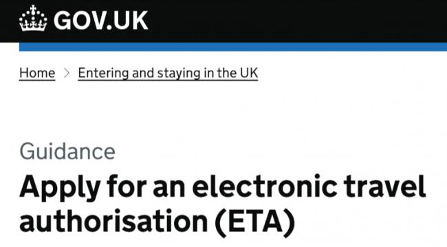 注意！加拿大人明年起去英国旅行需办理这证件