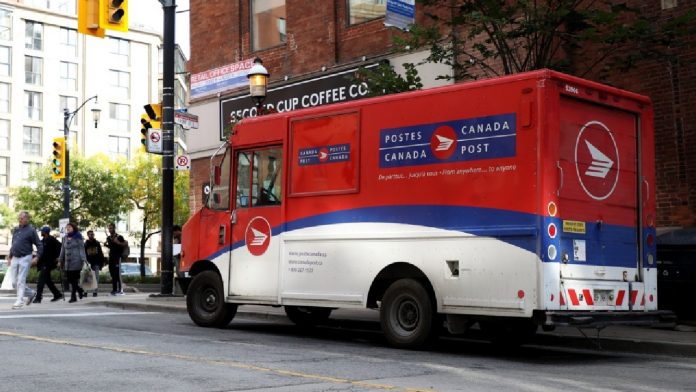 canada post 图片