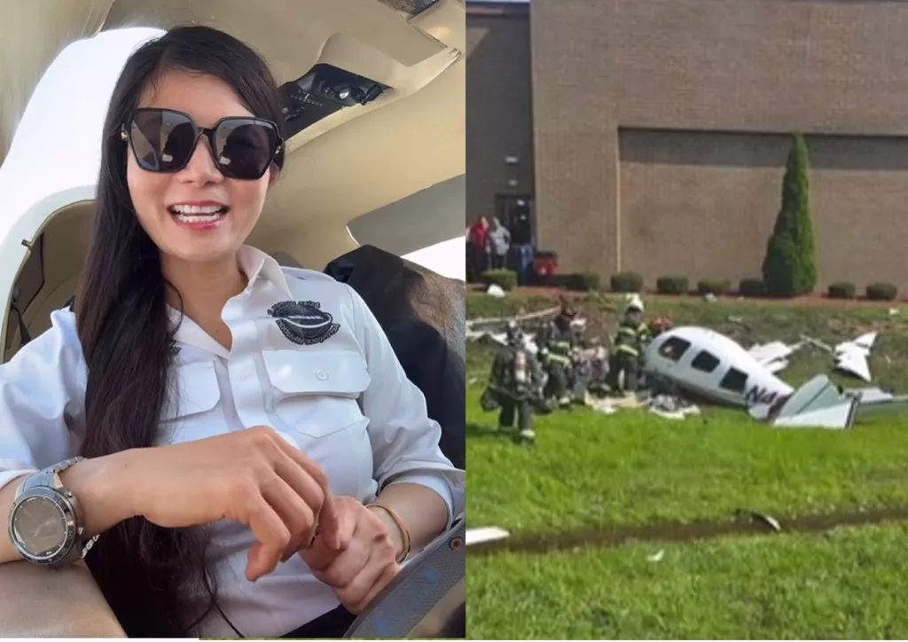 独驾小飞机环球第三天 亚裔美女机师意外坠机身亡