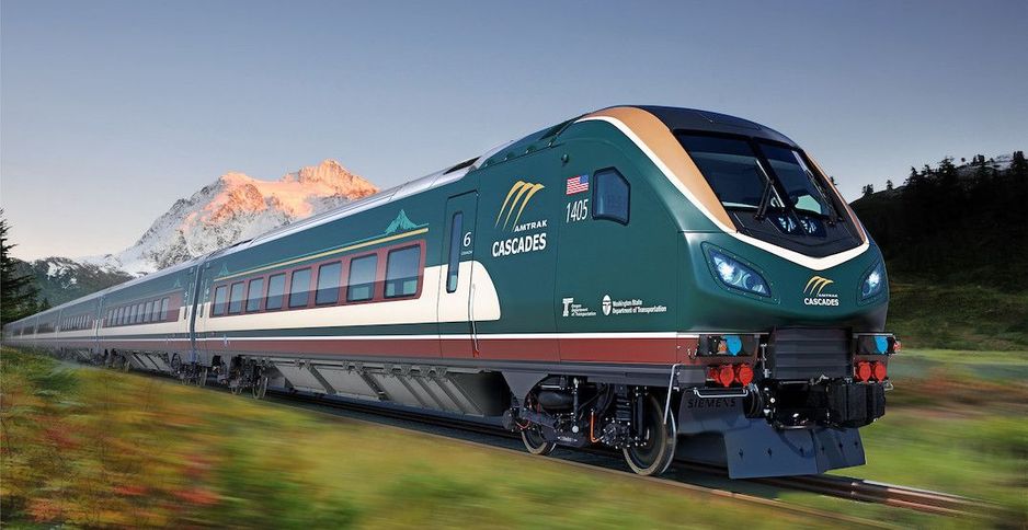 Amtrak Cascades 提升至五班每日温哥华至西雅图列车的计划