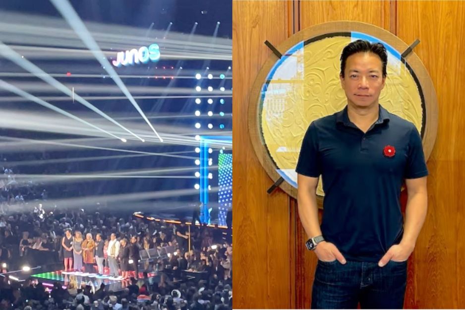 温哥华市长肯·辛姆在朱诺奖颁奖典礼上遭遇嘘声