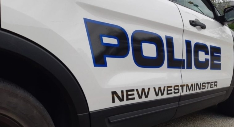 新威斯敏斯特警察局警车的侧面。(Sonia Aslam/1130 NewsRadio)