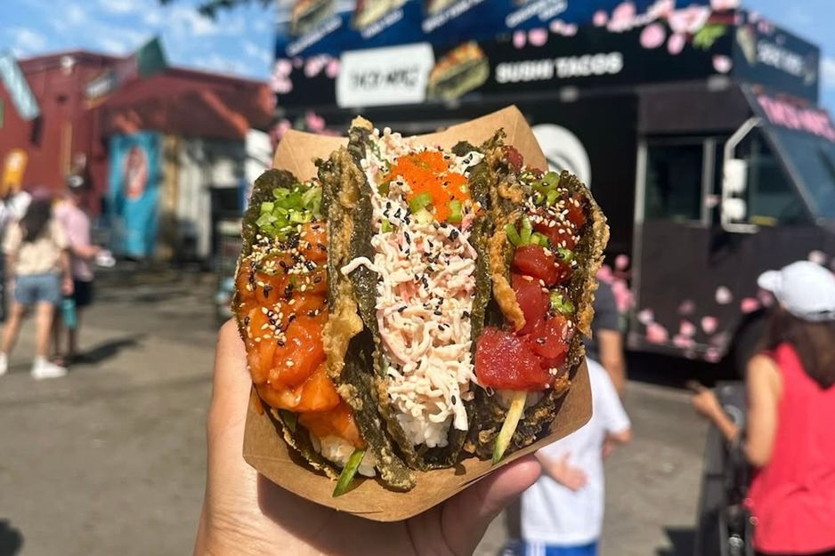 受欢迎的寿司塔可餐车将在温哥华市中心开设首家实体店